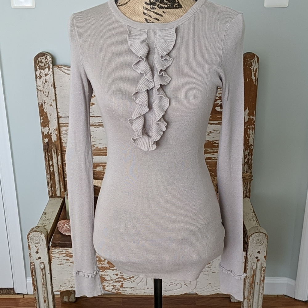 Cashmere blend grey Martin + Osa sweater